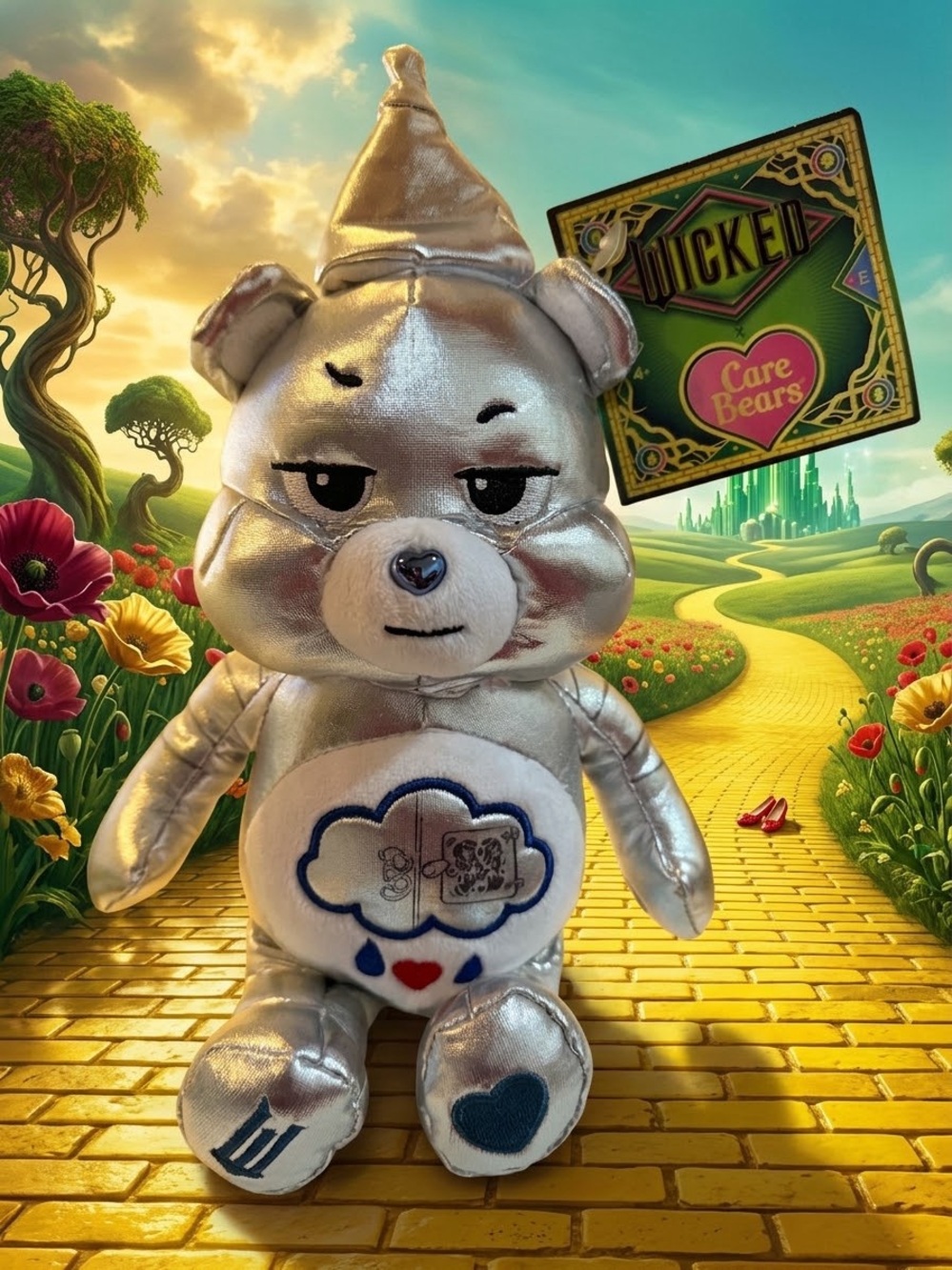 Care Bears Wicked Tin Man 12” inch plush NWT